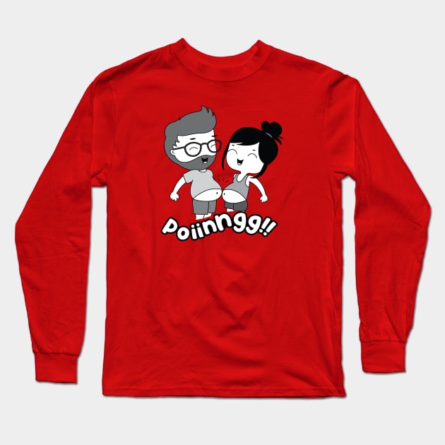 Poing Long Sleeve T-Shirt by Anjali_Comics